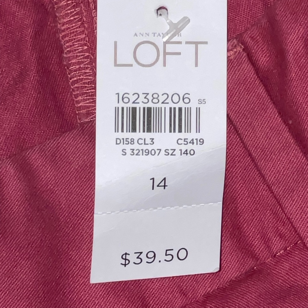 LOFT NWT Women's Shorts size 14 - Picture 7 of 7
